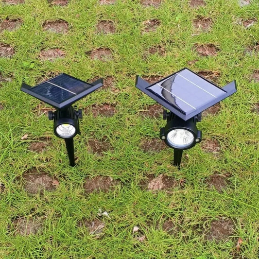 10W 15W Solar Lawn Lamp Outdoor landscape Spotlight IP65 Waterproof for Garden Backyard Pathway Driveway Patio Decor Spot Light