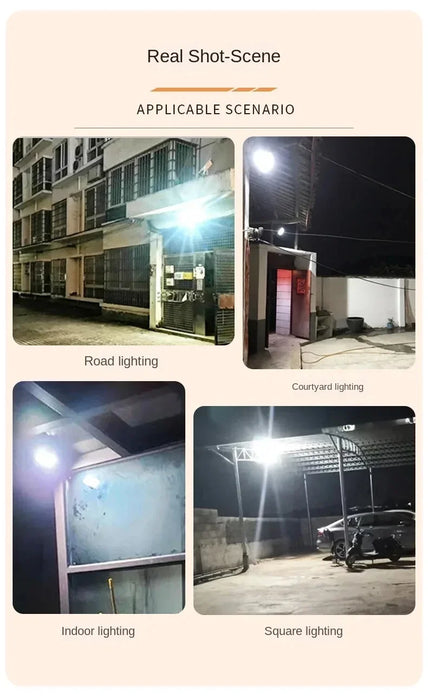 30W/60W/100W200W Solar Flood Lights Remote Control Powered Spotlight Outdoor Waterproof IP67 Villa Street Lamp Adjustable Angle