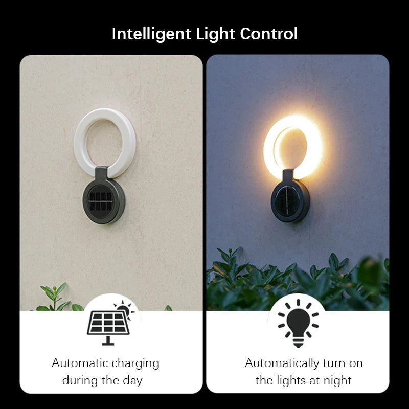 1/4Pack Solar Outdoor Lights,LED Waterproof Atmosphere Light,Warm white lamp,for Garden Fence Buried Lawn Porch Walkway Decor
