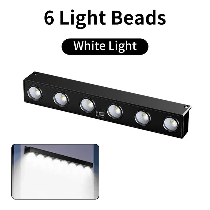 Solar Sign Lights Outdoor Bright 4/6/8 LED Dusk to Dawn Solar Powered for Mailbox Address House Number Real Estate Sign Posts