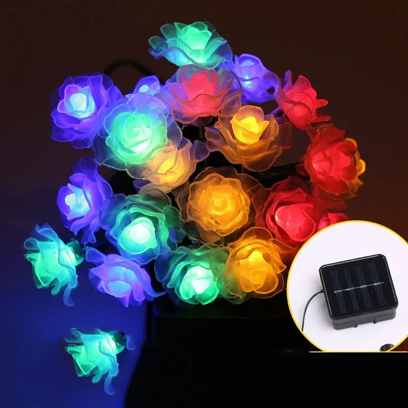 Led Solar Light Solar Garden Light Xmas Outdoor Decoration Lights Garden Butterfly/bee Decorative Light Outdoor Garland Lights