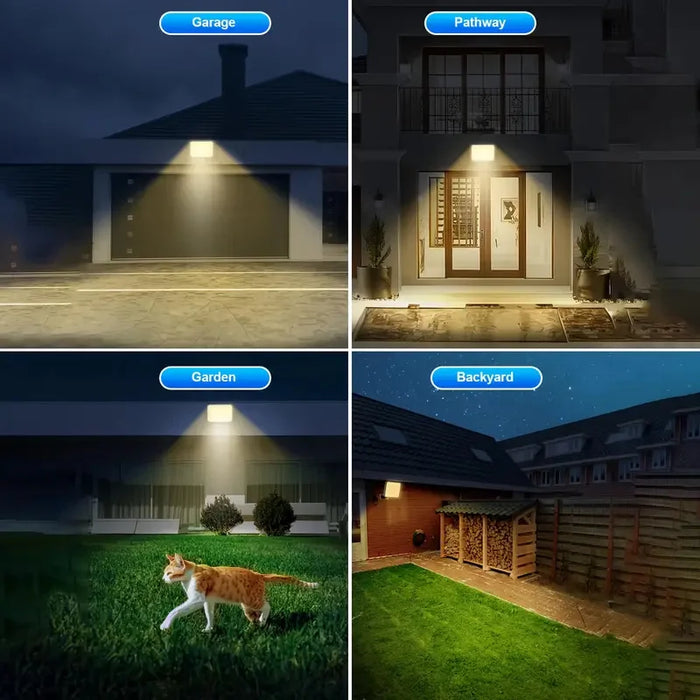Solar Lights Outdoor Waterproof Motion Sensor 172 LEDs Super Bright 3 Modes Solar Flood Security Light for Outdoor Lights