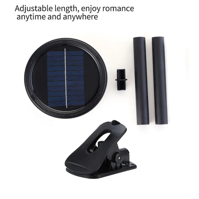 Solar Powered Solar Courtyard Light Super Bright Rainbow-colored Light Outdoor Wall Lamp Waterproof Durable