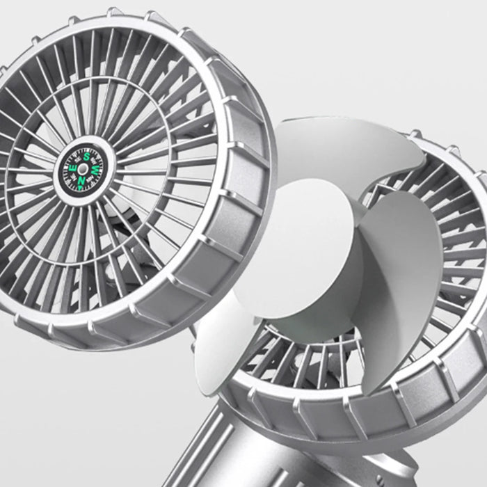 Solar Camping Fan With Lantern Collapsible Solar Powered USB Rechargeable Emergency Hanging Lights for Outdoor Camping Tent