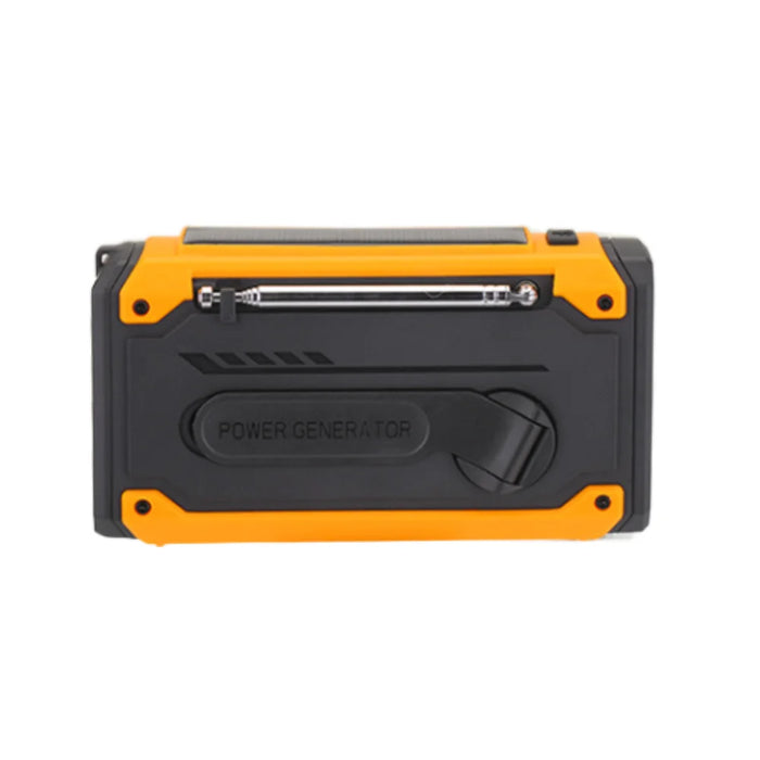 2000mAh Solar Emergency Radio Hand Crank Power Bank Portable Weather Radio AM FM NOAA LED Flashlight SOS Outside Radio Outdoor