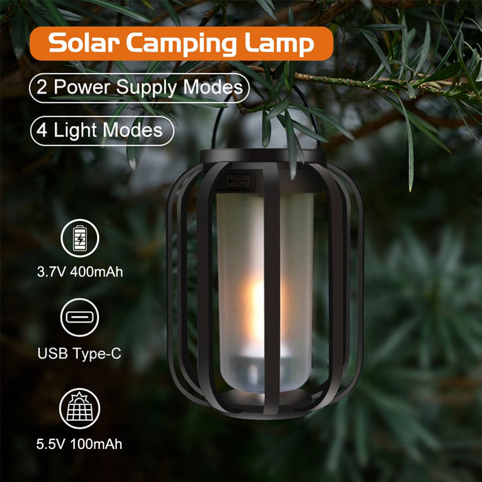 Solar Lanterns Outdoor Waterproof Hanging Lights for Outside Solar Table Lanterns Solar Wall Lantern Lights for Porch Patio Yard