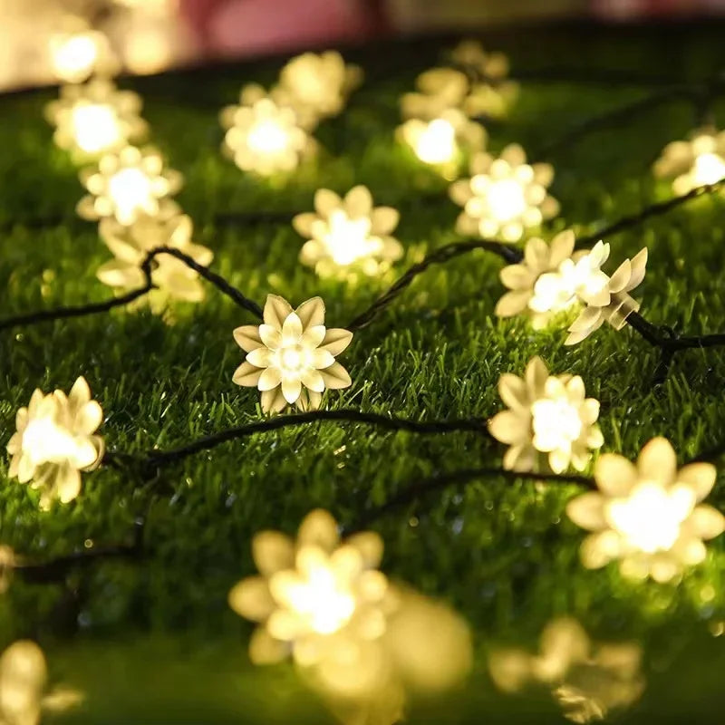 Led Solar Light Solar Garden Light Xmas Outdoor Decoration Lights Garden Butterfly/bee Decorative Light Outdoor Garland Lights