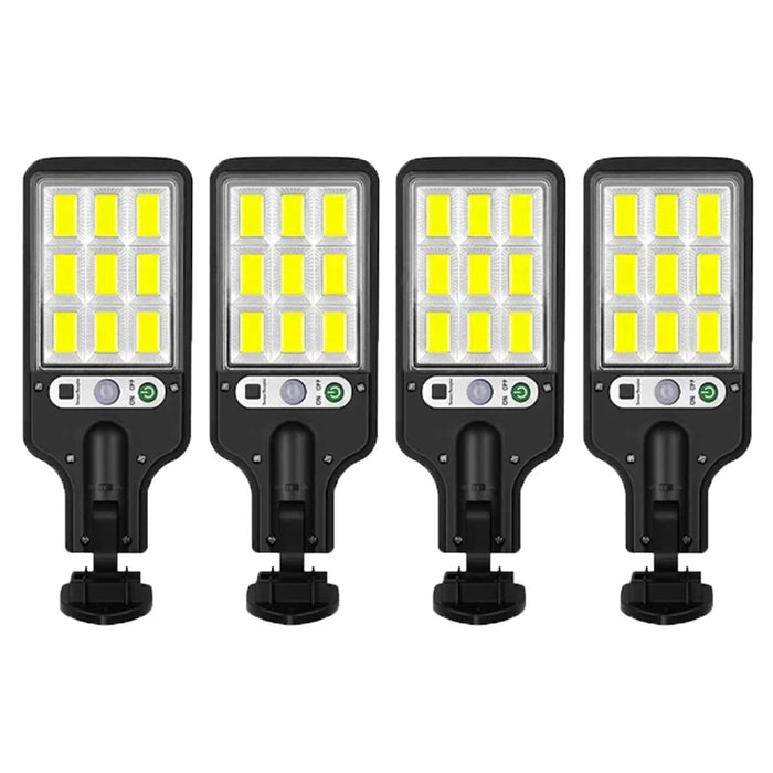 Solar Street Light Outdoor 3 Modes PIR Motion Sensor IP65 Waterproof Dusk To Dawn Suitable for Gardens Courtyards Lanes