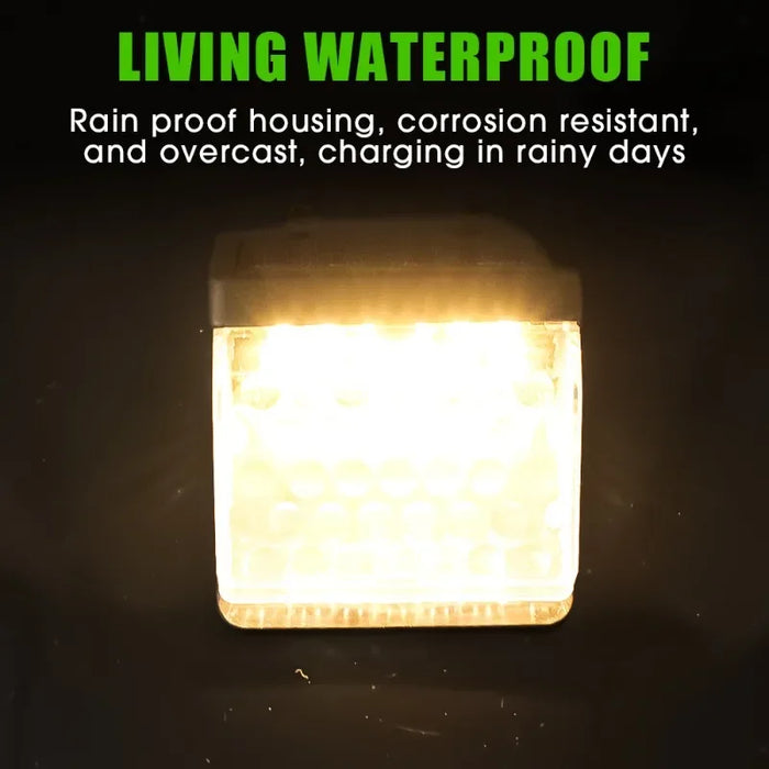 Solar Lamp 270° LED Wall Lights Waterproof Solar Wall Lamp Outdoor Garden Balcony Stairs Hallway Security Motion Sensor Lights