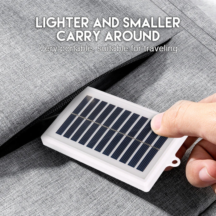 Solar Camping Equipment Emergency Tool Portable Power Source for Outdoor Use Travel Camping Flashlight Fan Mobile Phone Charging