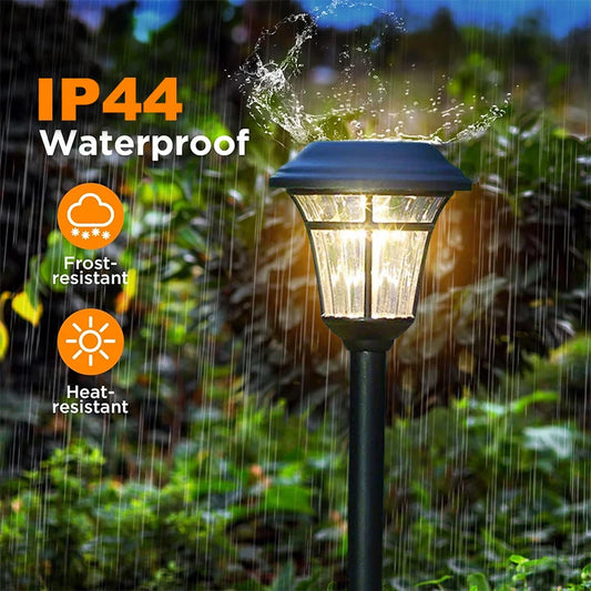 Solar LED Garden Lights Outdoor Decor Lawn Pathway Solar Light Waterproof Yard  Balcony Street Patio Walkway Solar Lamp