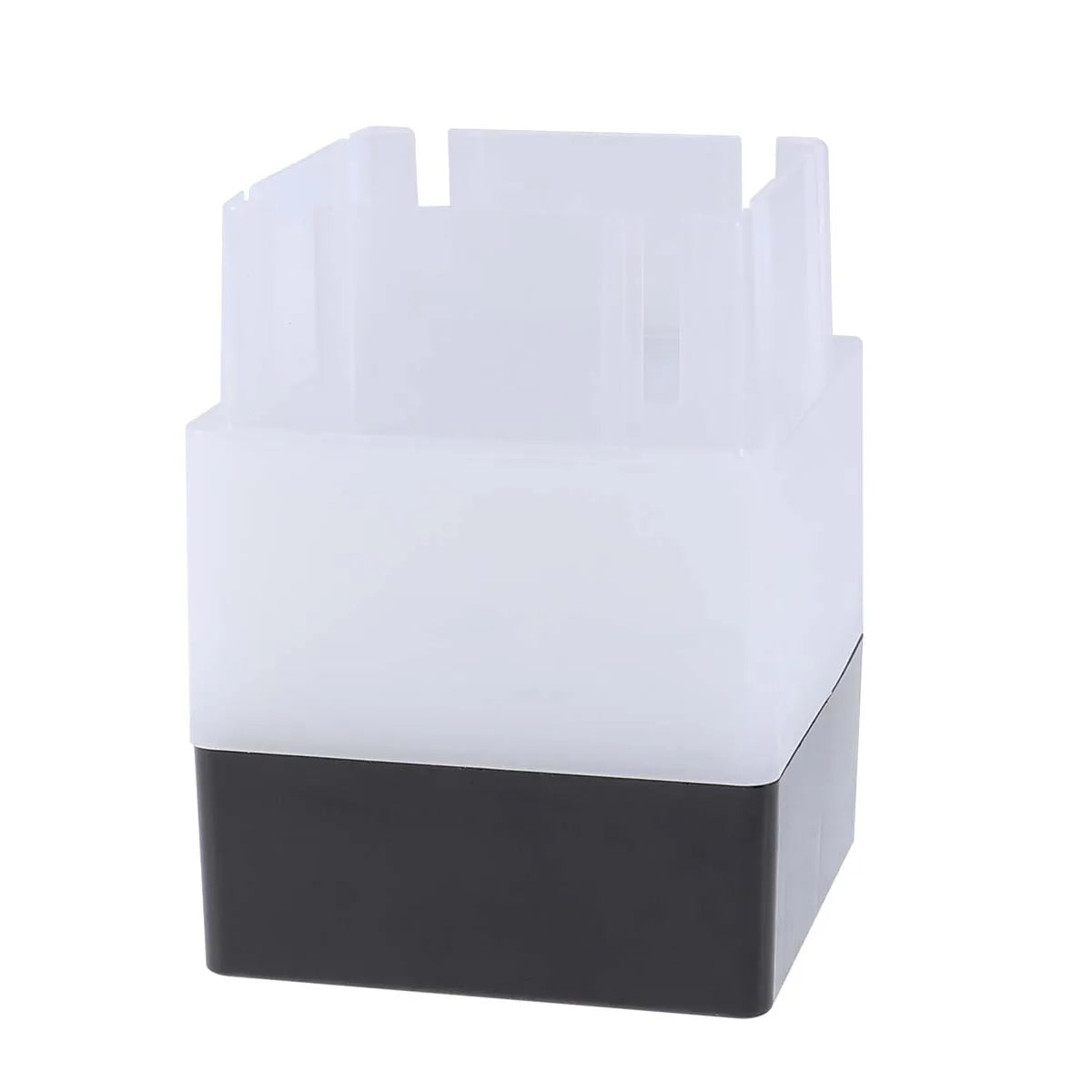 Solar Garden Light Outdoor Pathway Lights for Fence Wall Driveway Powered Lawn Backyard Square Post