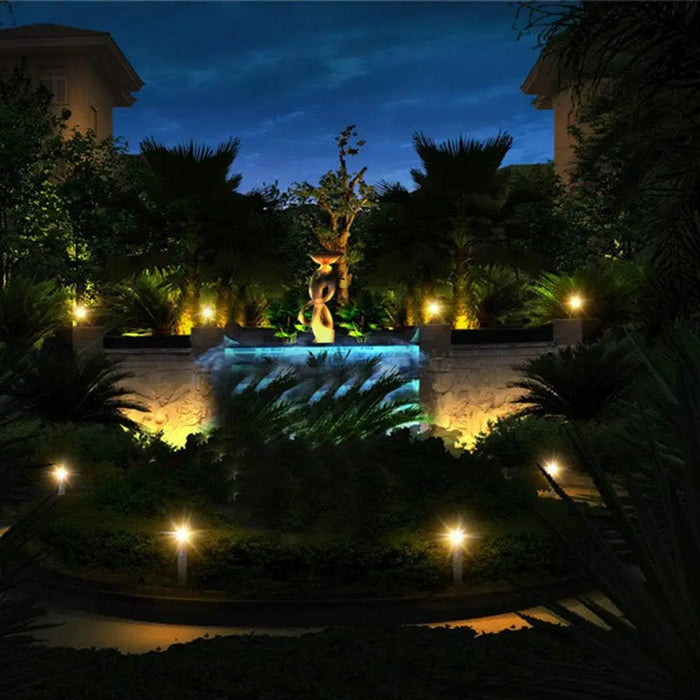 Solar Pond Spotlights, LED Solar Underwater Light Waterproof Submarine Landscape Spotlight Security Lighting for Outdoor Patio