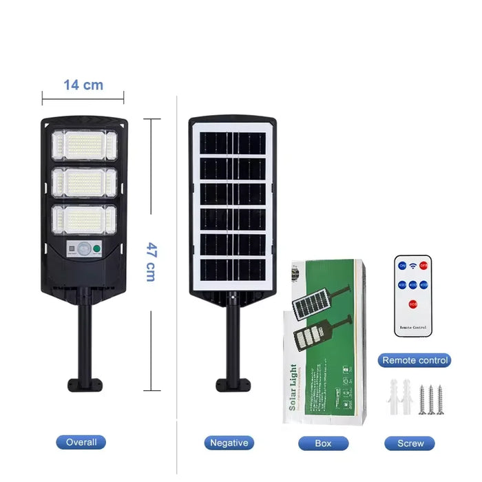 500000LM 4000W/3000W/2000W Solar Led Light Outdoor Powerful Outdoor Motion Sensor Solar Lamp Garden Street Wall Lamp