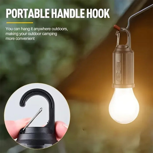 1/2/3 Solar Camping Lights with LED USB Charging Portable Lanterns Suitable for Hiking Fishing and Festivals