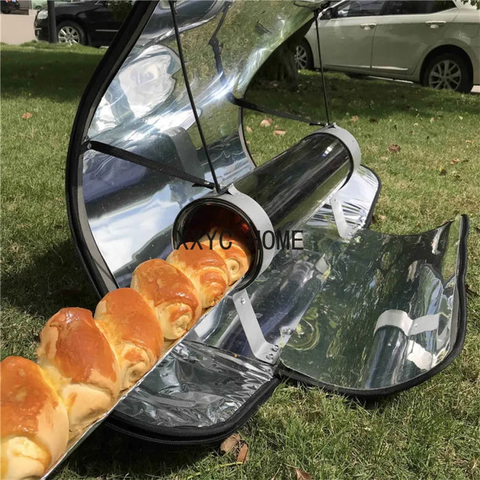 Solar Oven Portable Oven - 4.5L Stove Solar Cooker Kit BBQ Grill Solar Oven with Portable Case Outdoor