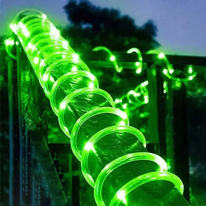 Solar String Light Outdoor Tube Rope Lights Waterproof Tube Lights for Outdoor Home Garden Parties Decor Led Lights Outdoor