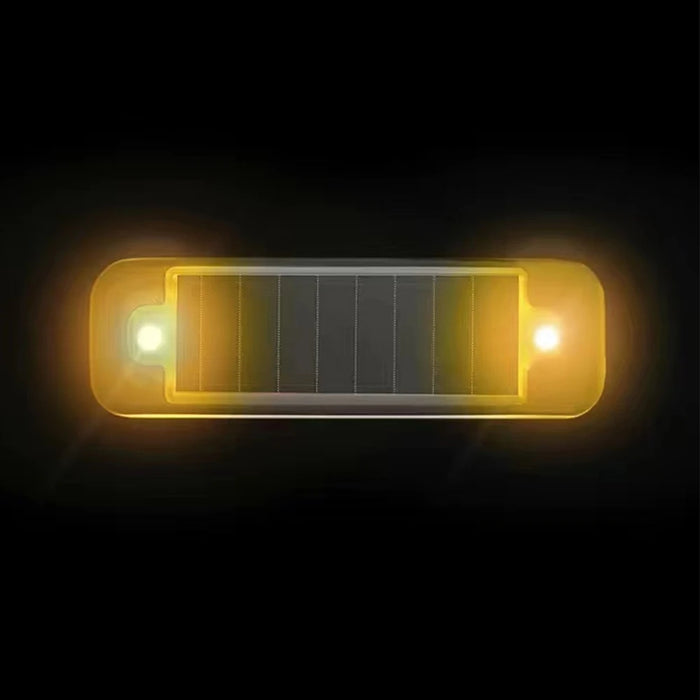 Solar warning light car rear collision prevention free breathing light motorcycl Electric vehicle bicycle LED tail flashing ligh