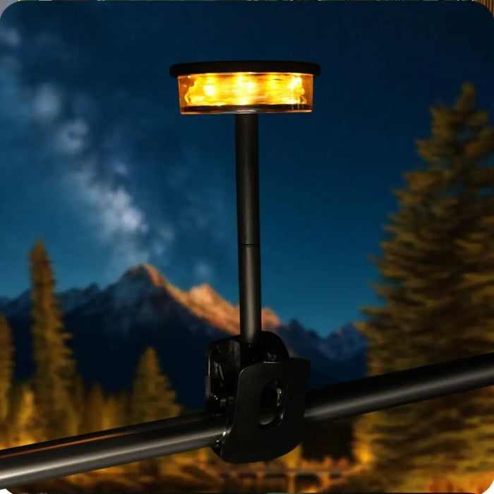 Solar Powered Solar Courtyard Light Super Bright Rainbow-colored Light Outdoor Wall Lamp Waterproof Durable
