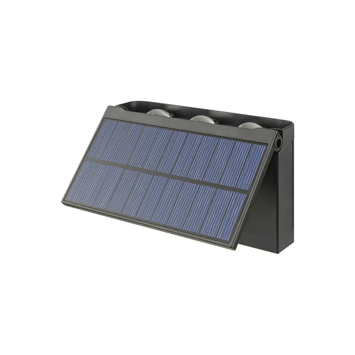 Solar Wall Light IP65 Waterproof Warm White Solar Outdoor Lights for Patio Deck Porch Barn Garage Garden Decoration