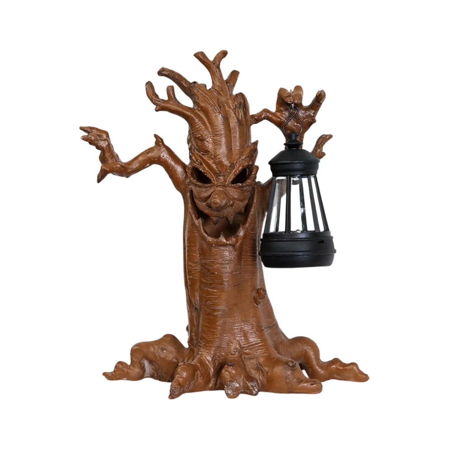 Halloween Tree Ornament Solar Handheld Light Festival Horror Atmosphere Scene Decoration Tree Ornament