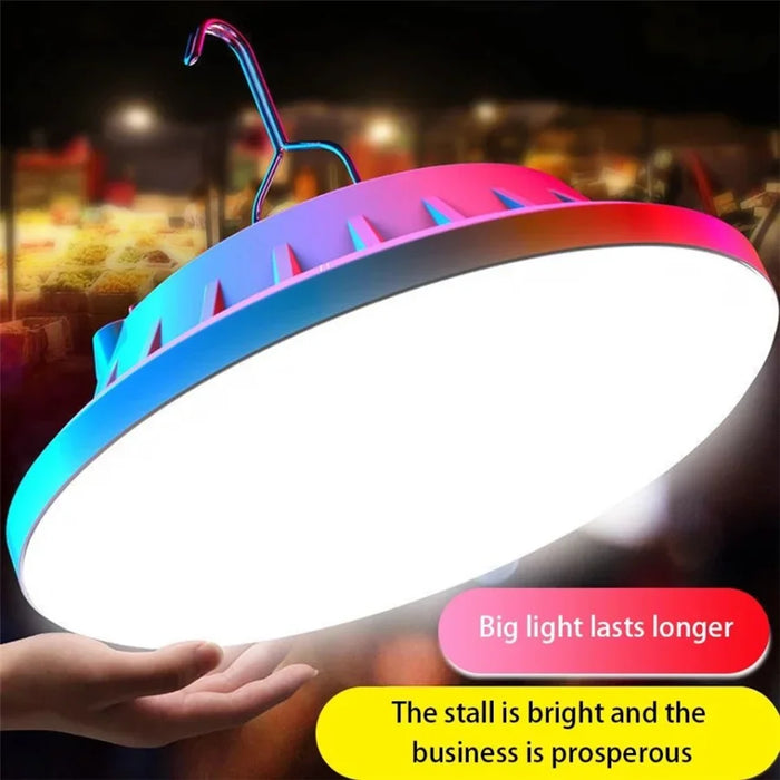 Solar Led Camping Light Outdoor Waterproof Remote Control Tent Lamps USB Rechargeable Portable Lanterns Emergency Night Lights