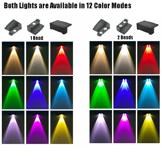 1/2/4/6 Pcs Solar Outdoor Wall Light Garden Decoration Lights 12 Colar Modes Adjustable Courtyard Fence Exterior Wall Lighting