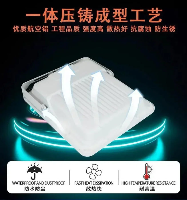 Solar Floodlights Garden Lamps High Pole Golf Course Projection Lights Split Remote Control Light Control Sensor LED Lights