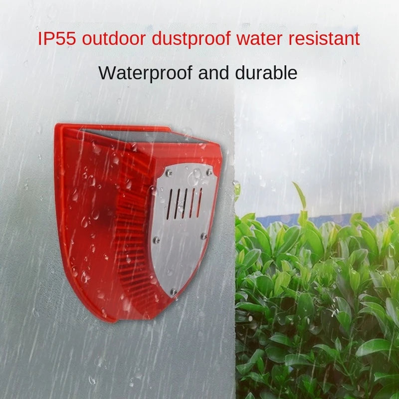 Solar Driving Alarm Garden Construction Site Driving Beast Anti-Thief Solar DC Cable Alarm