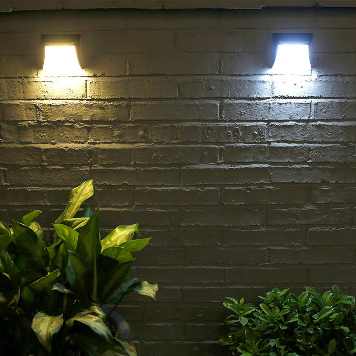 Outdoor Solar Energy Landscape Wall Lights For Garden LED Waterproof Lighting Street Lamp For Backyard Decorations Powered Spot