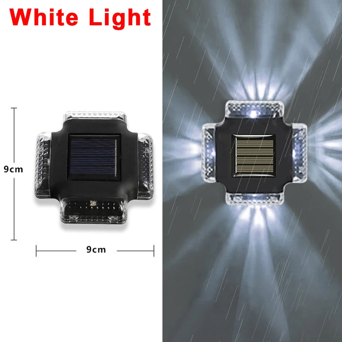 LED Solar Wall Lamp Waterproof Solar Light Up And Down Luminous Lighting For Outdoor Garden Fence Stairs Decoration Solar Lamp