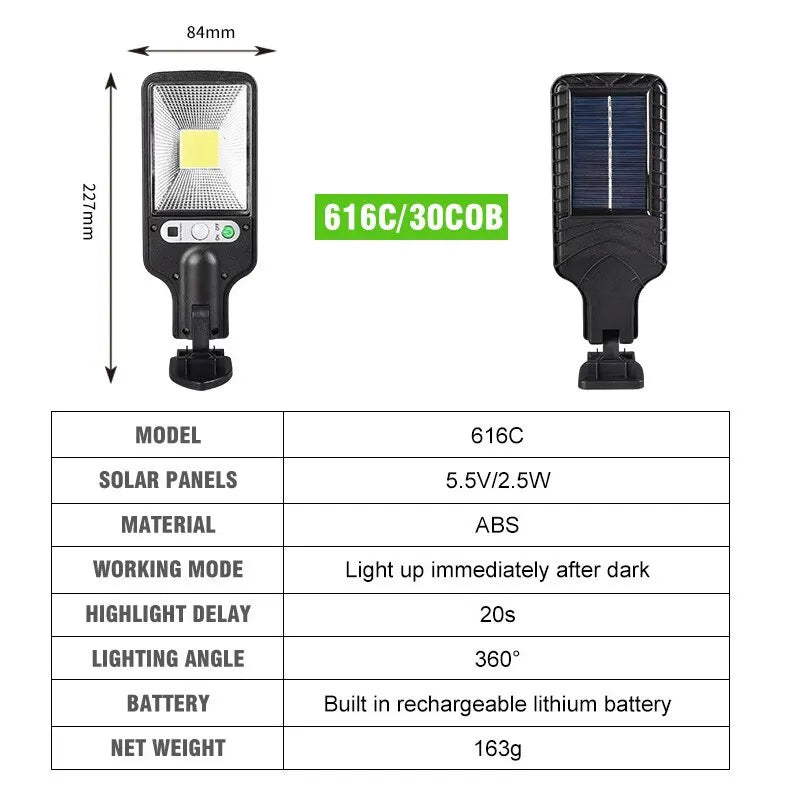 Solar light outdoor courtyard light human body sensing light wall light integrated household solar street lights burst bright