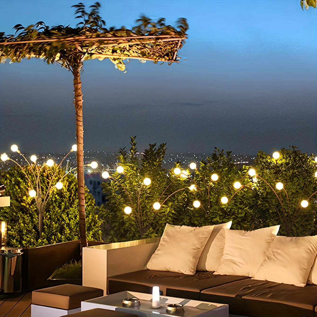 Solar Garden Firefly Lights