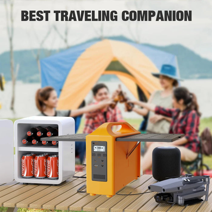 jsdsolar Portable Power Station 100W Solar Generator output AC 220V 110V LiFePO4 Power Bank UPS Power Plant For Outdoor Camping