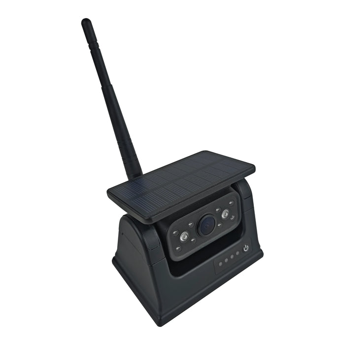 Solar Powered Reverse Camera, WIFI Wireless Camera, Car Mounted Camera, Magnetic Suction Camera Suitable for RVs and Trucks