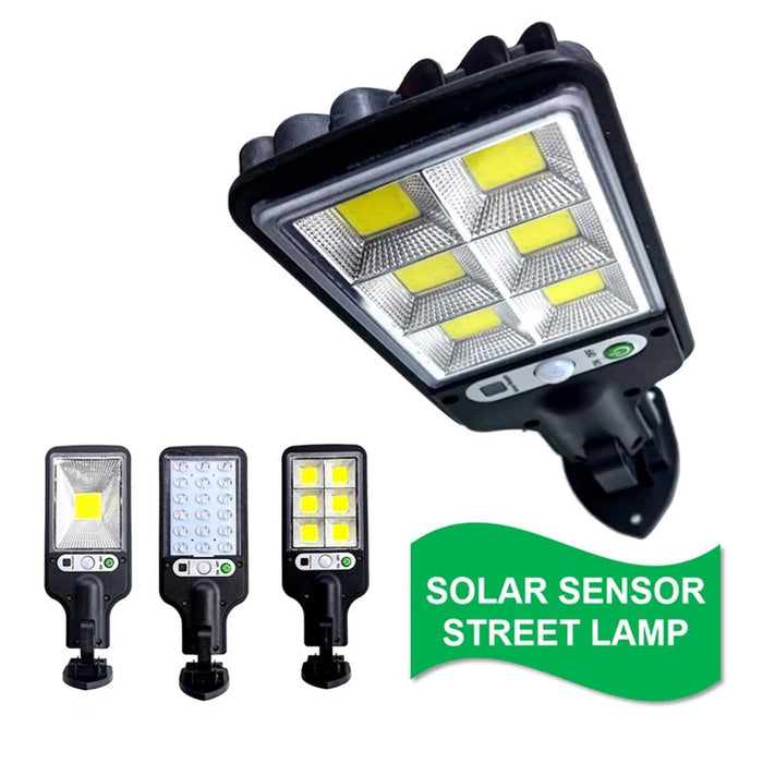 Solar Security Lights Outdoor LED Wall Mounted Motion Sensor Solar Light IP65 Waterproof 3 Mode Garden Lamp Patio Gate Driveway
