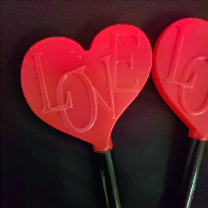 5pcs/lot Love Solar Outdoor Lights Valentine's Day Decor LED Lights Garden Decorations Pathway Lights Ground Plug Light 1006