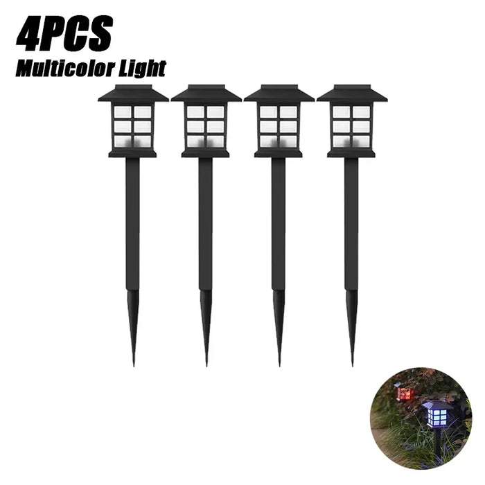 Led Solar Pathway Lights Waterproof Outdoor Solar Lamp for Garden/Landscape/Yard/Patio/Driveway/Walkway Lighting