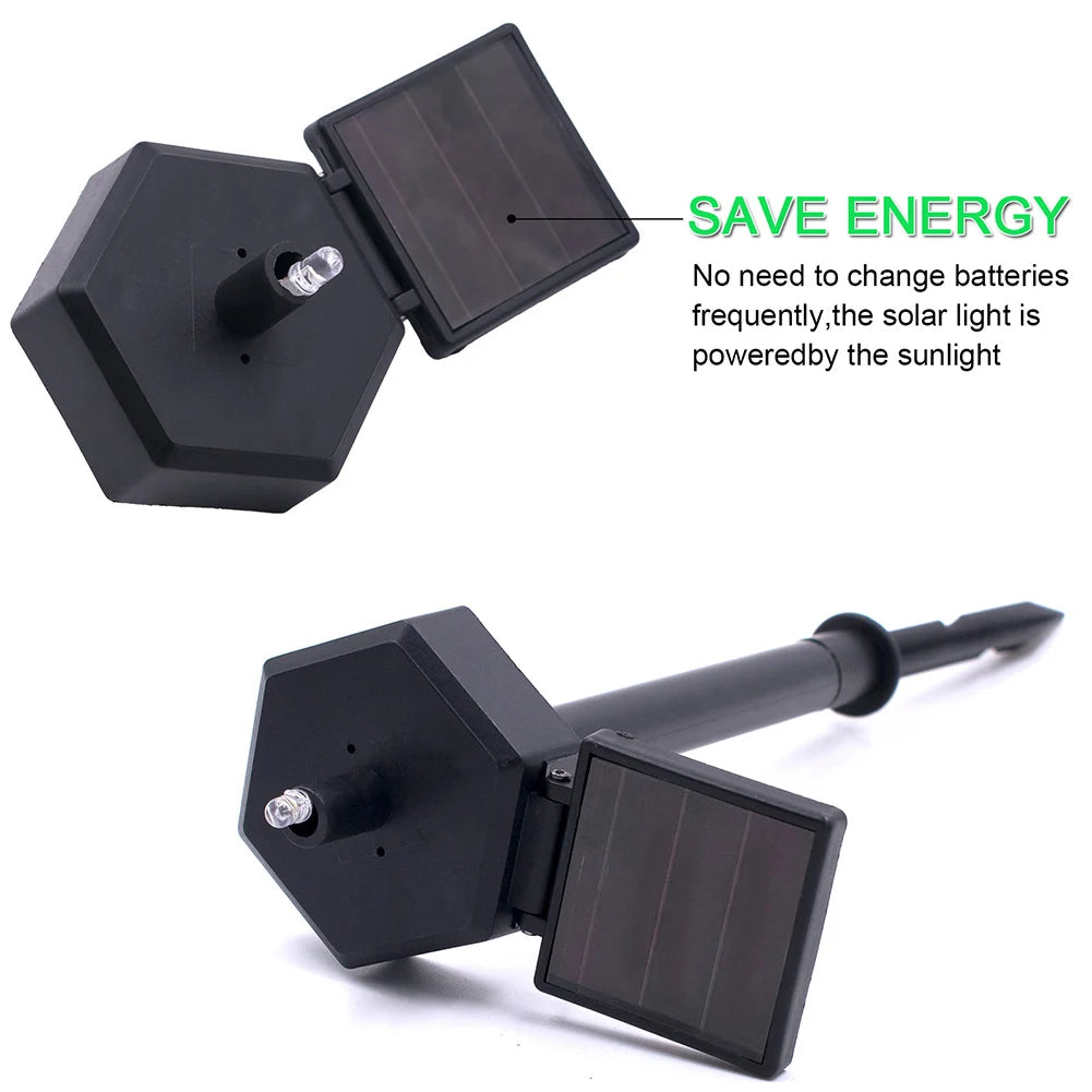 LED Solar Flower Fairy Light Outdoor Waterproof Hanging Light Lawn Stakes Lamps for Home Garden Courtyard Festival Decoration