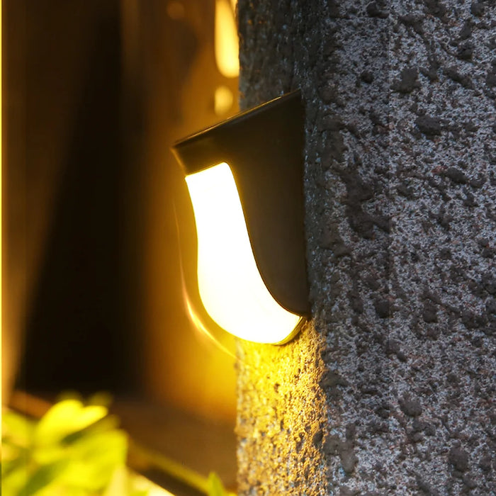 Outdoor Solar Energy Landscape Wall Lights For Garden LED Waterproof Lighting Street Lamp For Backyard Decorations Powered Spot