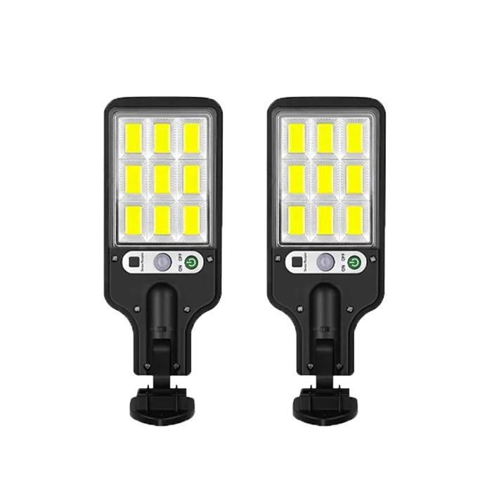 Solar Street Light Outdoor 3 Modes PIR Motion Sensor IP65 Waterproof Dusk To Dawn Suitable for Gardens Courtyards Lanes