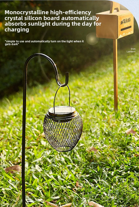 Solar Lantern Courtyard Light Outdoor Landscape Balcony Home Decoration Garden Solar Courtyard Light