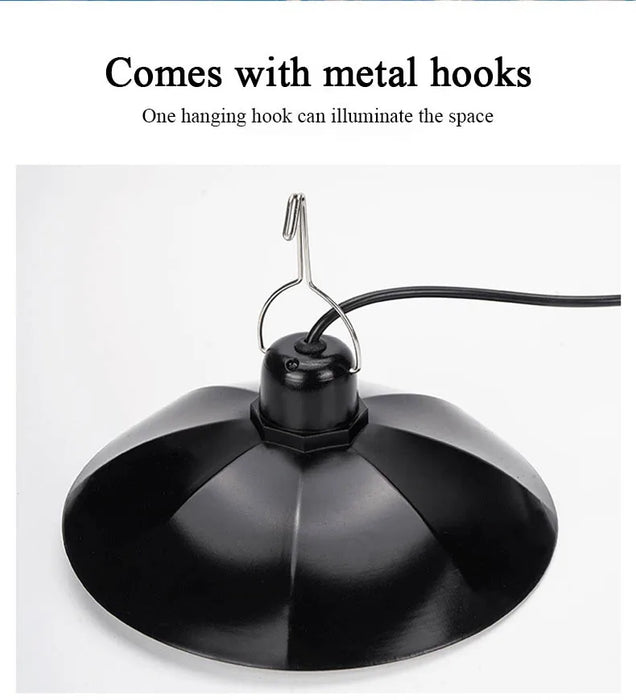 Solar Powered Pendant Light Single/Double Head Outdoor Waterproof LED Light With Remote Control Pendant Light Camping Garden