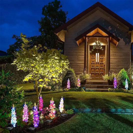 Solar Garden Lights, upgraded waterproof solar flower light, used for party garden decoration, Yard patio lawn decoration