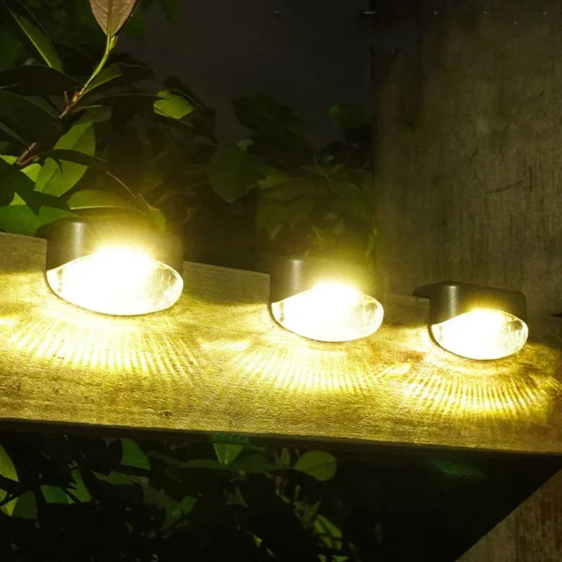 Solar Wall Lights Outdoor Fence Lights Wall Sconce Up Down Lighting Waterproof Outside for Deck House Yard Path Porch Stairs