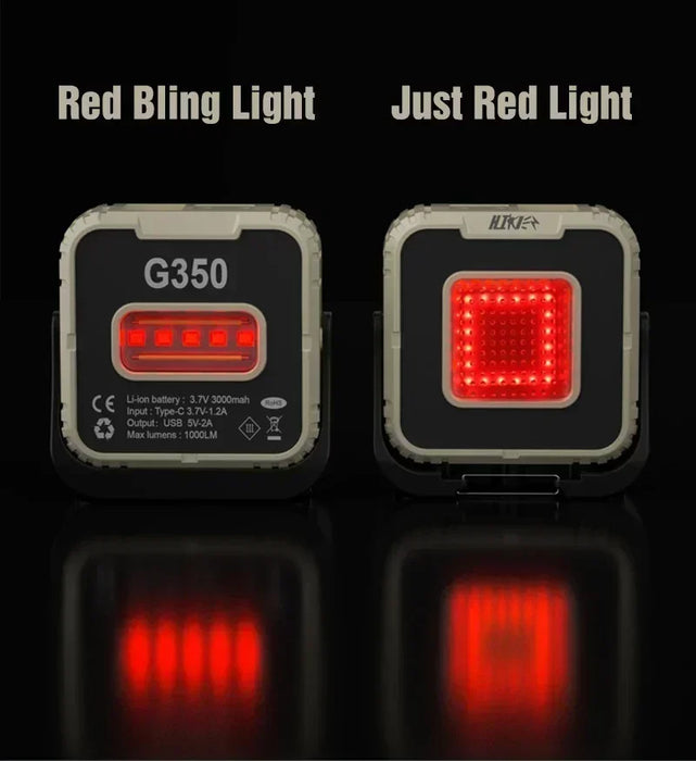 Solar LED Camping Light 5000mAh Portable USB Rechargeable Tent Lamp 5 Mode Torch Emergency Outdoor Waterproof  Hanging Lantern