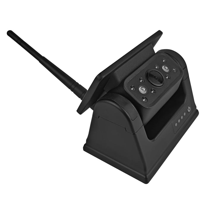 Solar Powered Reverse Camera, WIFI Wireless Camera, Car Mounted Camera, Magnetic Suction Camera Suitable for RVs and Trucks