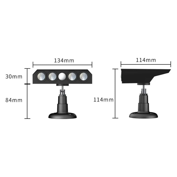 LED Solar Lamp Garden Light IP65 Waterproof LED Exterior Spotlight For Outdoor Lighting With Motion Sensor Projector Street Lamp