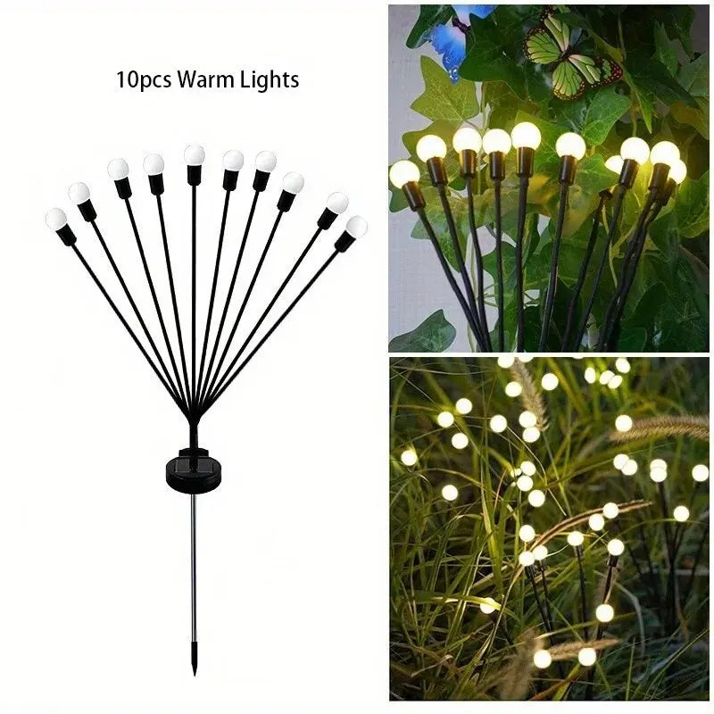 Solar Garden Firefly Lights