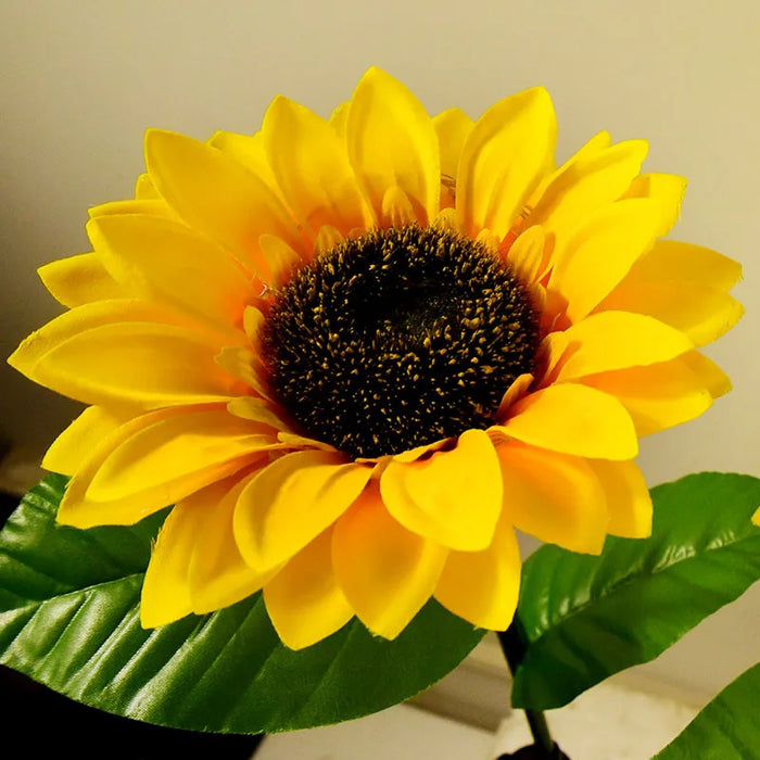 LED Solar Sunflowers Flower Light Home Decorative Flower Lights  Waterproof Landscape Light Garden Decoration Lawn Lamp